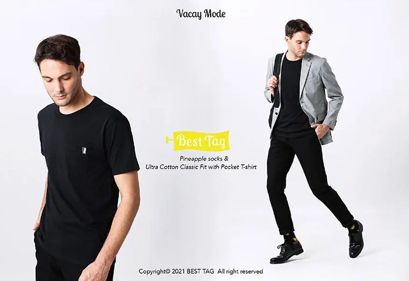 鳳梨 厚襪款(2種尺寸) 